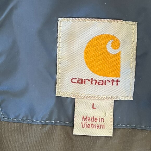 Carhartt Men's Navy Gilliam Outdoor Vest Sz Lr - Picture 5 of 12